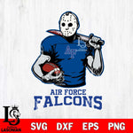 Air Force Falcons Jason Voorhees 9 Svg Eps Dxf Png File, Digital Download