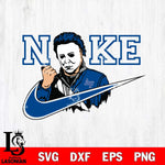 Air Force Falcons Michael Myers Nike Svg Eps Dxf Png File, Digital Download, Instant Download