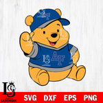 Air Force Falcons Pooh Bear Svg Eps Dxf Png File, NCAA svg, Digital Download, Instant Download