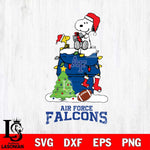 Air Force Falcons Snoopy Sport 11 Svg Eps Dxf Png File, Digital Download