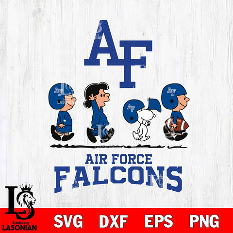 Air Force Falcons Snoopy Sport 12 Svg Eps Dxf Png File, Digital Download