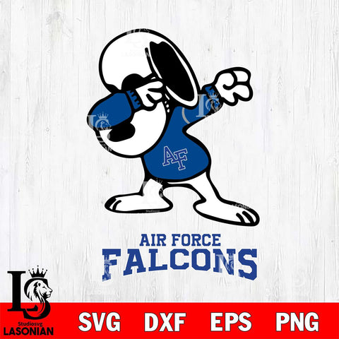 Air Force Falcons Snoopy Sport 3 Svg Eps Dxf Png File, Digital Download