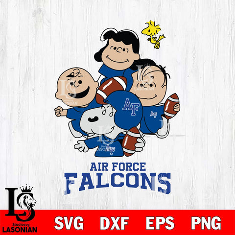 Air Force Falcons Snoopy Sport 4 Svg Eps Dxf Png File, Digital Download