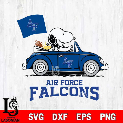 Air Force Falcons Snoopy Sport 5 Svg Eps Dxf Png File, Digital Download