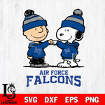 Air Force Falcons Snoopy Sport 9 Svg Eps Dxf Png File, Digital Download