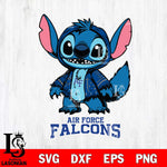 Air Force Falcons Stitch Halloween Svg Eps Dxf Png File, NCAA svg, Digital Download, Instant Download