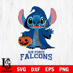 Air Force Falcons Stitch Horror Svg Eps Dxf Png File, NCAA svg, Digital Download, Instant Download