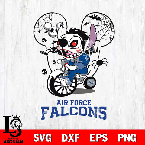 Air Force Falcons Stitch Jigsaws Halloween Svg Eps Dxf Png File, Digital Download, Instant Download