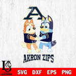 Akron Zips Bluey Chilli Dance Svg Eps Dxf Png File, Digital Download, Instant Download