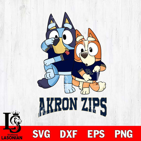 Akron Zips Bluey Chilli Dance Mode Svg Eps Dxf Png File, Digital Download, Instant Download