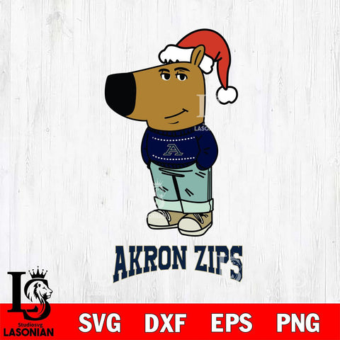 Akron Zips Chill Guy Christmas Svg Eps Dxf Png File,NCAA Svg Files,Chill Guy svg ,Digital Download ,Instant Download, Cricut File