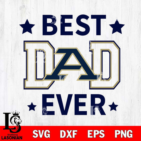 Akron Zips Father Day Best Dad Ever Svg Eps Dxf Png File, Digital Download, Instant Download