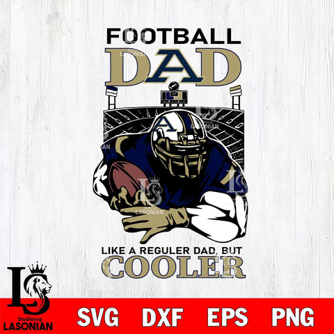 Akron Zips Football Dad Cooler Svg Eps Dxf Png File, Digital Download, Instant Download