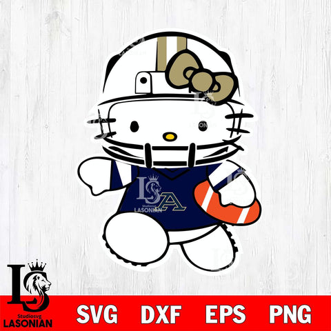 Akron Zips Hello Kitty sport 8 Svg Eps Dxf Png File, NCAA svg, Digital Download, Instant Download