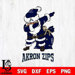 Akron Zips Santa Claus Ugly Svg dxf eps png pdf file,NCAA svg,Digital Download,Cricut file