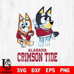 Alabama Crimson Tide Bluey Chilli Mode Dance Svg Eps Dxf Png File, Digital Download, Instant Download