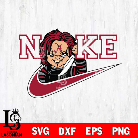 Alabama Crimson Tide Chucky Nike Svg Eps Dxf Png File, Digital Download, Instant Download