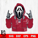 Alabama Crimson Tide Ghostface Scream Football Halloween Svg Eps Dxf Png File, NCAA svg, Digital Download, Instant Download