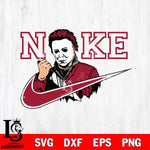 Alabama Crimson Tide Michael Myers Nike Svg Eps Dxf Png File, Digital Download, Instant Download