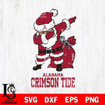 Alabama Crimson Tide Santa Claus Ugly Svg dxf eps png pdf file,NCAA svg,Digital Download,Cricut file