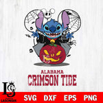 Alabama Crimson Tide Stitch Horror Halloween Svg Eps Dxf Png File, Digital Download, Instant Download