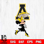 Appalachian State Mountaineers Fancy Minnie Svg Eps Dxf Png File, Digital Download, Instant Download