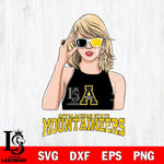 Appalachian State Mountaineers And Taylor Swift Fan Svg Eps Dxf Png File, Digital Download, Instant Download