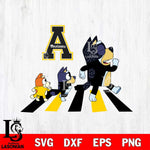 Appalachian State Mountaineers Bluey 6 Svg Eps Dxf Png File, Digital Download, Instant Download