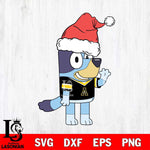 Appalachian State Mountaineers Bluey Christmas Svg Eps Dxf Png File, Digital Download, Instant Download