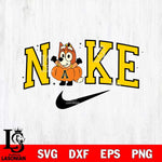 Appalachian State Mountaineers Bluey Halloween Nike NCAA Svg Eps Dxf Png File, Digital Download, Instant Download