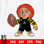 Appalachian State Mountaineers Chucky Horror 12 Svg Eps Dxf Png File, NCAA svg, Digital Download, Instant Download