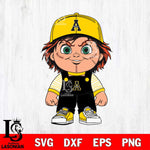 Appalachian State Mountaineers Chucky Horror Svg Eps Dxf Png File, NCAA svg, Digital Download, Instant Download