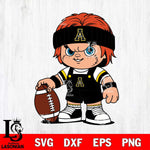 Appalachian State Mountaineers Chucky Horror 5 Svg Eps Dxf Png File, NCAA svg, Digital Download, Instant Download