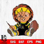 Appalachian State Mountaineers Chucky Horror 9 Svg Eps Dxf Png File, NCAA svg, Digital Download, Instant Download