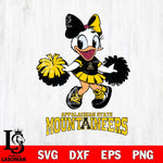 Appalachian State Mountaineers Daisy Duck Cheerleader Disney, Svg Eps Dxf Png File, Digital Download