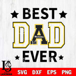 Appalachian State Mountaineers Father Day Best Dad Ever Svg Eps Dxf Png File, Digital Download, Instant Download