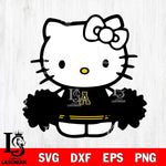 Appalachian State Mountaineers Hello Kitty sport 3 Svg Eps Dxf Png File, NCAA svg, Digital Download, Instant Download