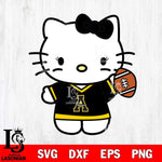 Appalachian State Mountaineers Hello Kitty sport 7 Svg Eps Dxf Png File, NCAA svg, Digital Download, Instant Download