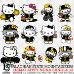 Appalachian State Mountaineers NCAA Bundle 12 Svg Eps Dxf Png File, NCAA svg, Digital Download, Instant Download