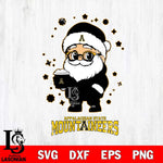 Appalachian State Mountaineers Santa Claus Coffe Svg dxf eps png pdf file,NCAA svg,Digital Download,Cricut file