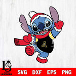 Appalachian State Mountaineers Stitch Disney Christmas Svg Eps Dxf Png File, Digital Download, Instant Download