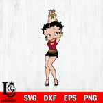 Arizona Cardinals Betty Boop Love NFL Svg Eps Dxf Png File, Digital Download, Instant Download