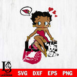 Arizona Cardinals Betty Boop Love SVG 2 Svg Eps Dxf Png File, Digital Download, Instant Download