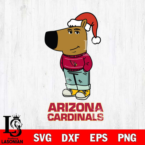 Arizona Cardinals Chill Guy Christmas Svg Eps Dxf Png File,NFL Svg Files,Christmas svg ,Digital Download ,Instant Download