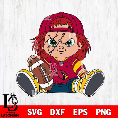 Arizona Cardinals Chucky Horror 11 Svg Eps Dxf Png File, NFL svg, Digital Download, Instant Download