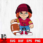 Arizona Cardinals Chucky Horror 4 Svg Eps Dxf Png File, NFL svg, Digital Download, Instant Download