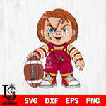 Arizona Cardinals Chucky Horror 7 Svg Eps Dxf Png File, NFL svg, Digital Download, Instant Download