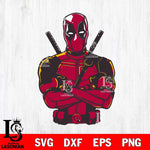 Arizona Cardinals Deadpool Svg Eps Dxf Png File, Digital Download, Instant Download