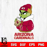 Arizona Cardinals Grinch Bougie Christmas Svg Eps Dxf Png File,Cricut svg files, Digital Download, Instant Download