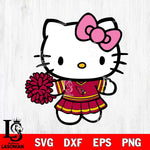 Arizona Cardinals Hello Kitty Cheerleader 8 Svg Eps Dxf Png File, Digital Download, Instant Download